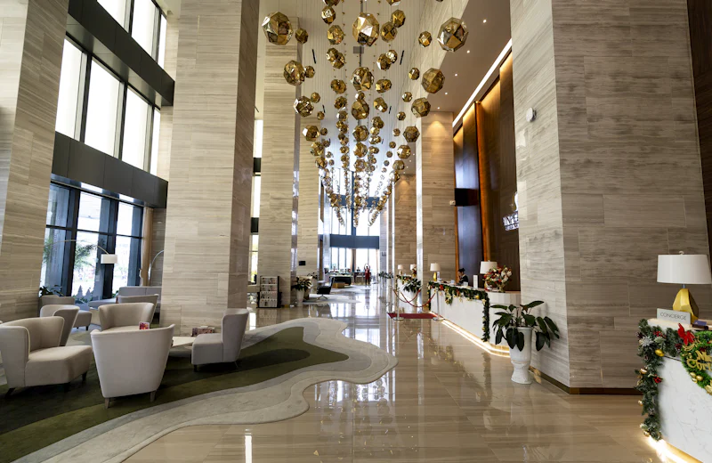 Hotel lobby
